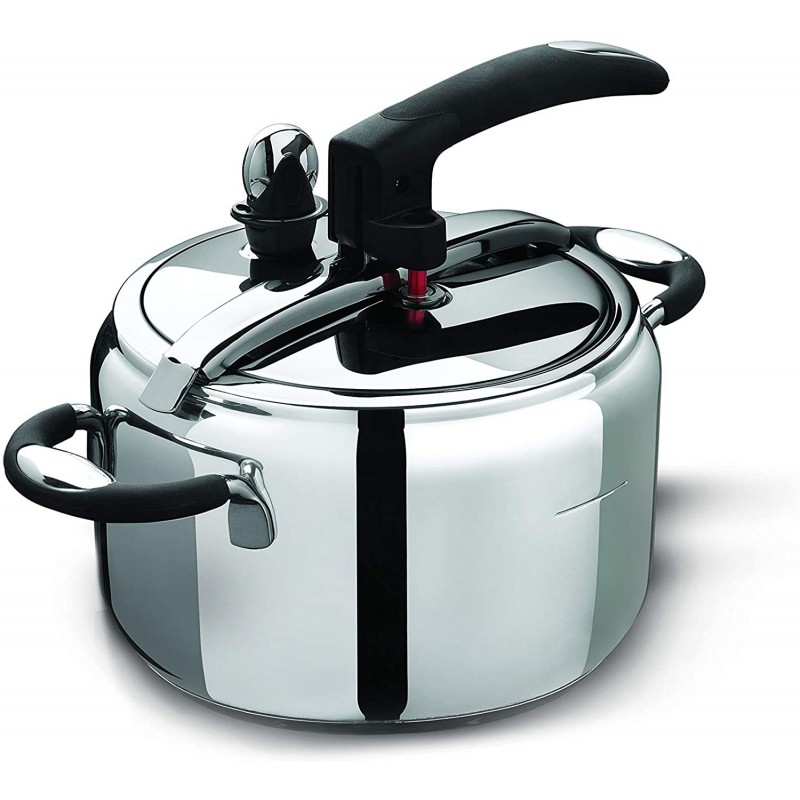 Bialetti 0PGPP005 autocuiseur pour cuisinière 5 L Acier inoxydable