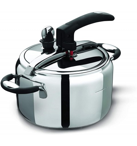 Bialetti 0PGPP005 autocuiseur pour cuisinière 5 L Acier inoxydable
