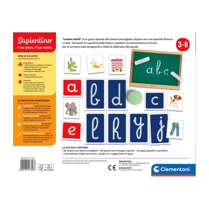 Clementoni Montessori 16358 juego educativo