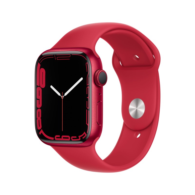Apple Watch Series 7 45 mm OLED Rouge GPS (satellite)