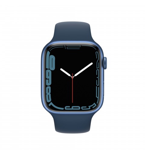Apple Watch Series 7 45 mm OLED Bleu GPS (satellite)