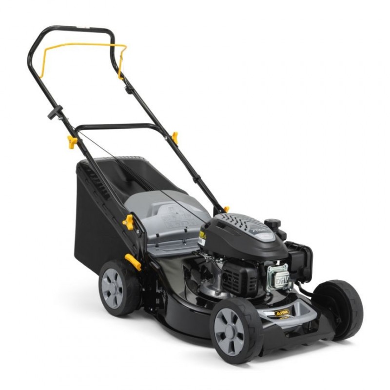 Alpina AL5 46 SA Push lawn mower Petrol Black, Grey