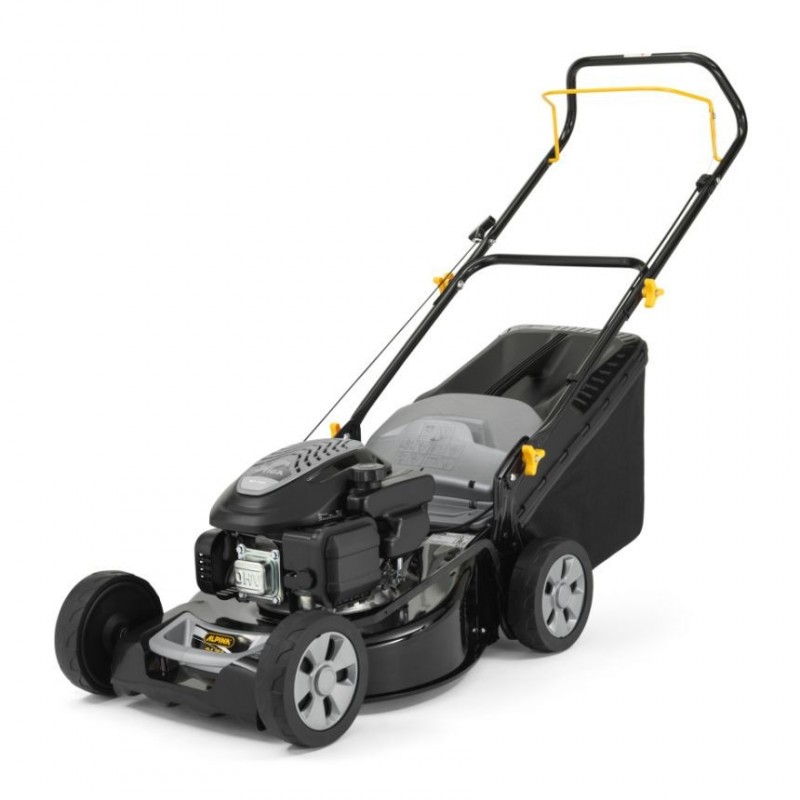 Alpina AL5 46 SA Push lawn mower Petrol Black, Grey