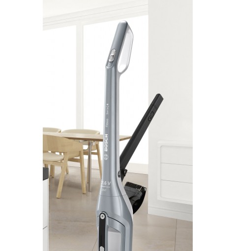 Bosch BCH3P210 Stabstaubsauger Elektrischer Besen Beutellos 0,4 l Schwarz, Grau