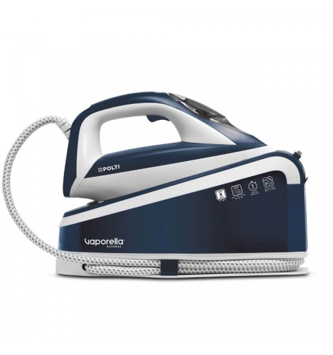 Polti Express VE30.10 2200 W 1,6 L Semelle en céramique Bleu, Blanc