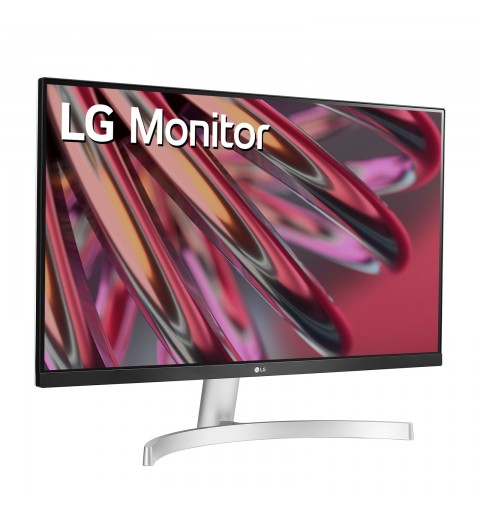 LG 24MK600M-W Monitor Full HD 24" IPS 75Hz Silver