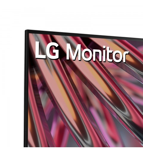 LG 24MK600M-W Monitor Full HD 24" IPS 75Hz Silver