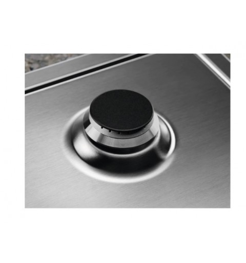 Electrolux KGS9536SX Acero inoxidable Integrado 90 cm Encimera de gas 5 zona(s)
