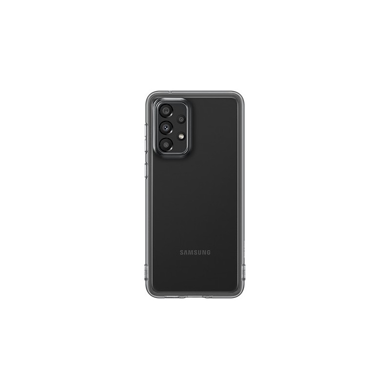 Samsung Soft Clear Cover per Galaxy A33 5G, Nero