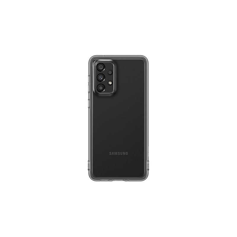 Samsung Soft Clear Cover per Galaxy A33 5G, Nero