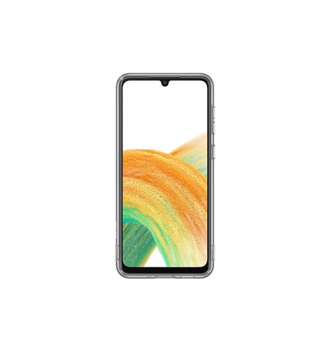 Samsung Soft Clear Cover per Galaxy A33 5G, Nero