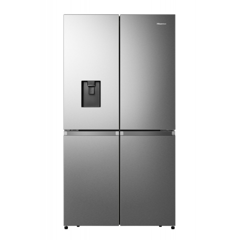 Hisense RQ758N4SWI1 frigorifero side-by-side Libera installazione 606 L E Acciaio inossidabile