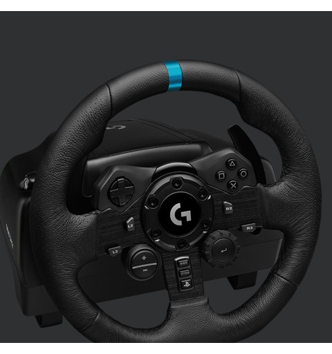 Logitech G G923 Racing Wheel and Pedals for PS5, PS4 and PC Black USB Steering wheel + Pedals PC, PlayStation 4