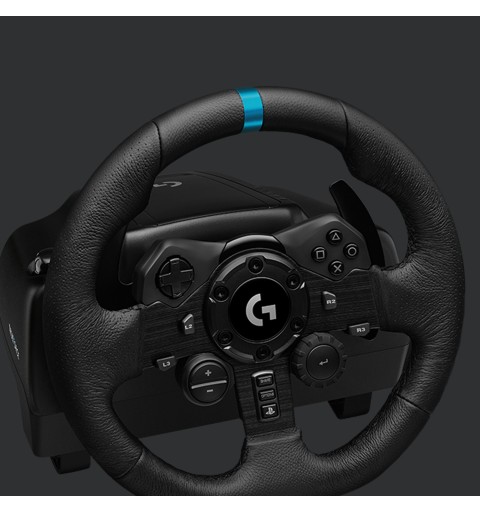 Logitech G G923 Racing Wheel and Pedals for PS5, PS4 and PC Nero USB Sterzo + Pedali PC, PlayStation 4