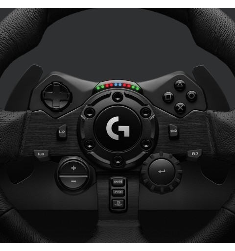 Logitech G G923 Racing Wheel and Pedals for PS5, PS4 and PC Nero USB Sterzo + Pedali PC, PlayStation 4