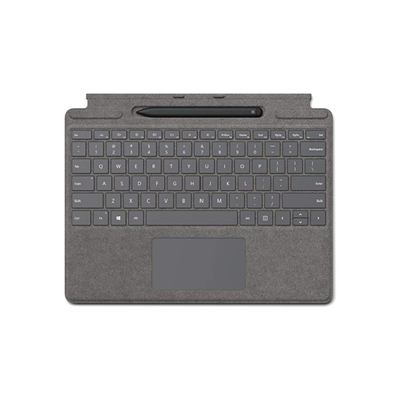 Microsoft Custodia con tastiera Bundle Keyboard with Slim Pen Surface Pro 8 Platinum 8X6-00070