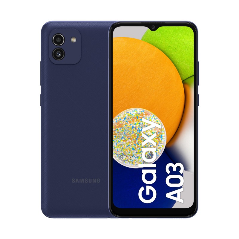 Samsung Galaxy A03 SM-A035G DSN 16,5 cm (6.5") SIM doble Android 11 4G Mini-USB B 64 GB 5000 mAh Azul
