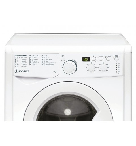Indesit EWD 71052 W IT N lavadora Carga frontal 7 kg 1000 RPM E Blanco