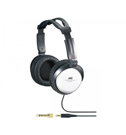 JVC HA-RX500-E Alámbrico Auriculares Diadema Música Negro, Blanco