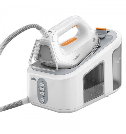 Braun CareStyle 3 IS3132WH 2400 W 2 L EloxalPlus soleplate Naranja, Blanco