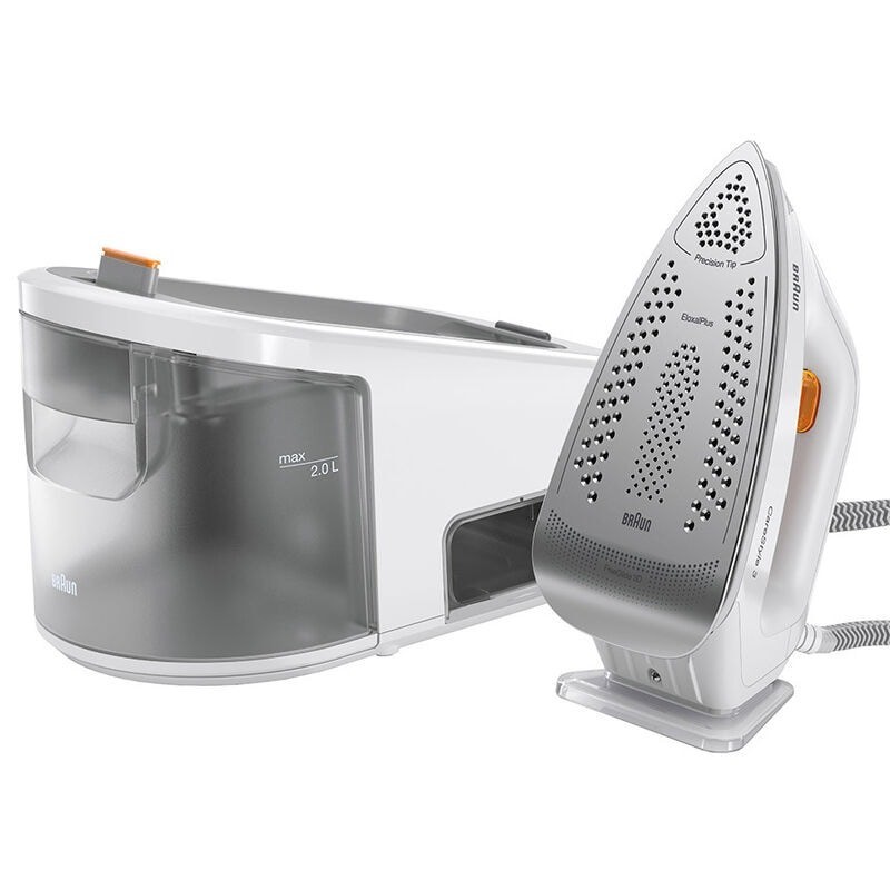 Braun CareStyle 3 IS3132WH 2400 W 2 L EloxalPlus soleplate Naranja, Blanco