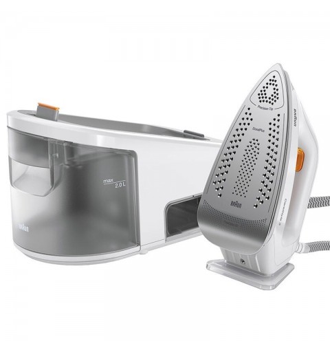 Braun CareStyle 3 IS3132WH 2400 W 2 L EloxalPlus soleplate Naranja, Blanco