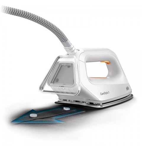 Braun CareStyle 3 IS3132WH 2400 W 2 L EloxalPlus soleplate Naranja, Blanco