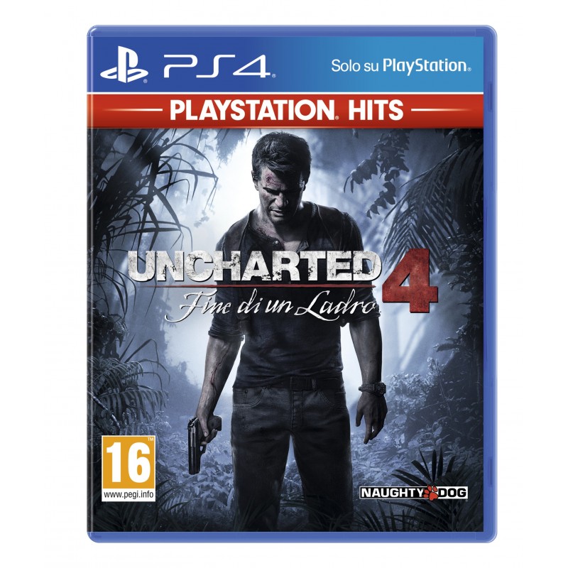 Sony Uncharted 4 A Thief's End, PS4 Estándar Inglés, Italiano PlayStation 4