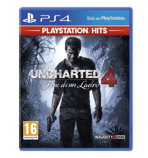 Sony Uncharted 4 A Thief's End, PS4 Standard Anglais, Italien PlayStation 4