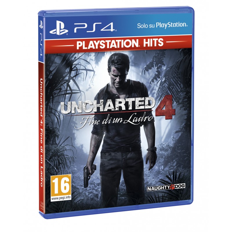 Sony Uncharted 4 A Thief's End, PS4 Standard Anglais, Italien PlayStation 4