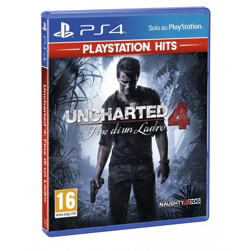 Sony Uncharted 4 Fine di un Ladro (PS Hits)