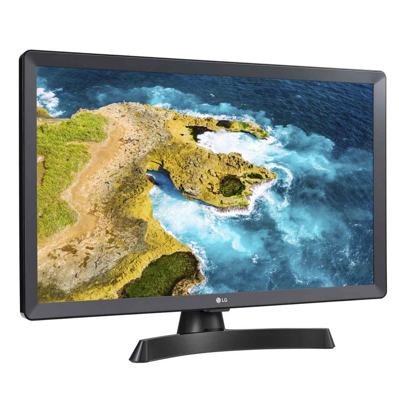 LG 24TQ520S Monitor TV 24" smart webOS 22 Wi-Fi NOVITÀ 2022 Nero