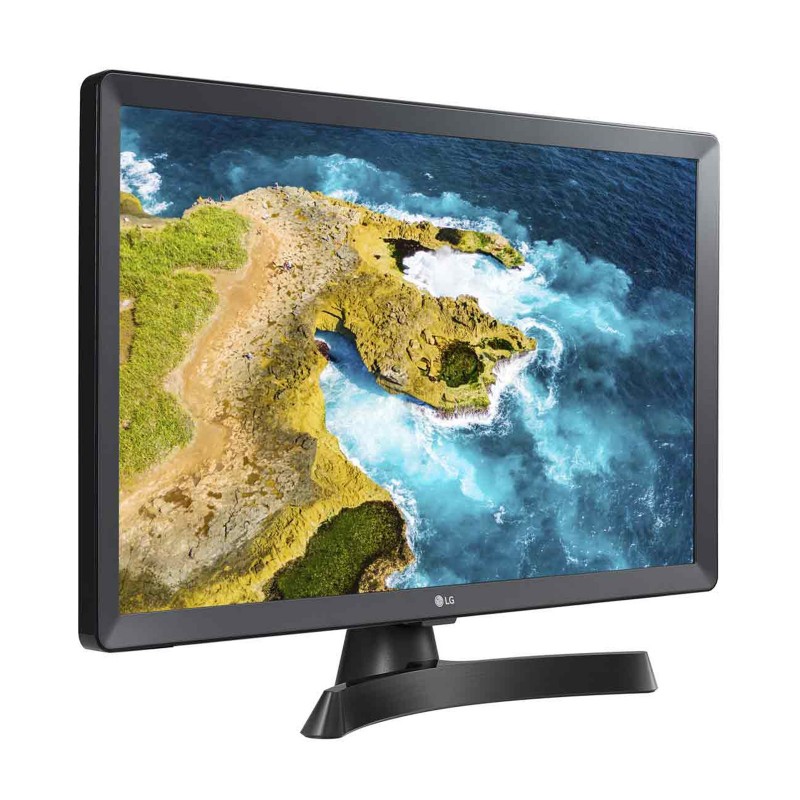 LG 24TQ520S Monitor TV 24" smart webOS 22 Wi-Fi NOVITÀ 2022 Nero