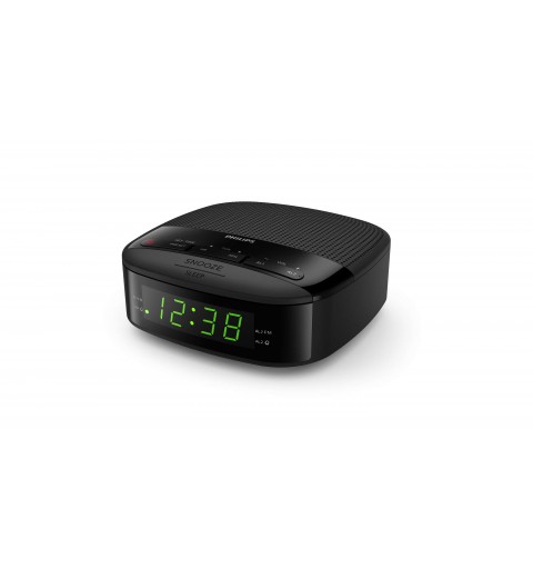 Philips TAR3205 12 radio Clock Digital Black