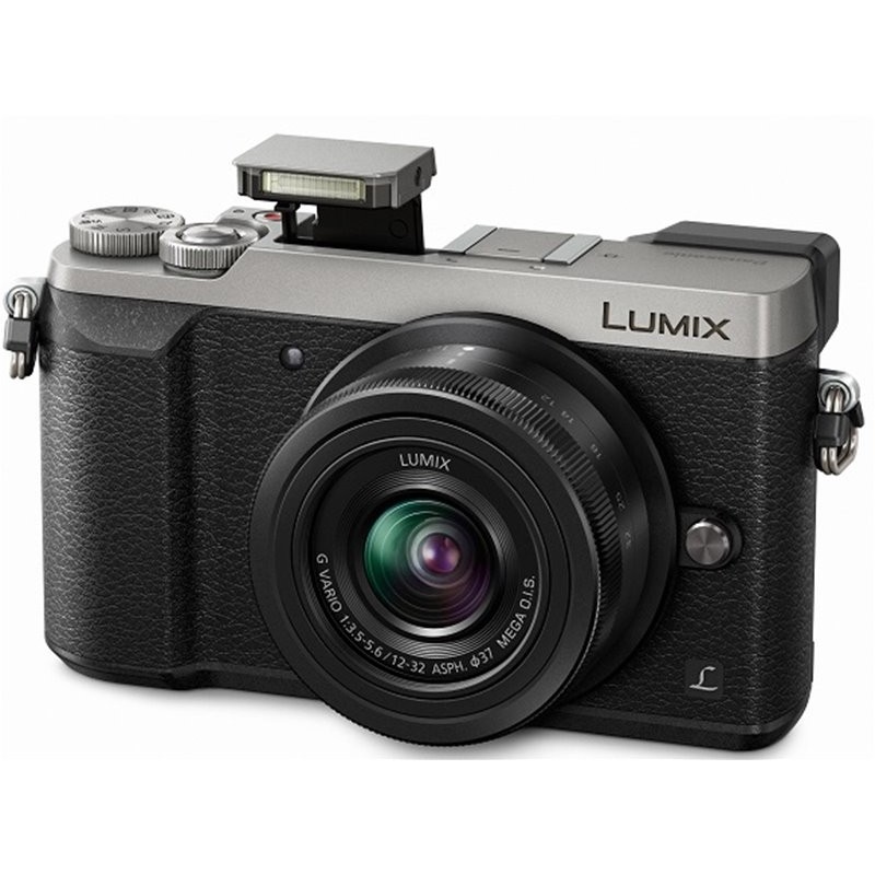 Panasonic Lumix DMC-GX80 + G VARIO 12-32mm 4 3" MILC 16 MP Live MOS 4592 x 3448 Pixel Argento