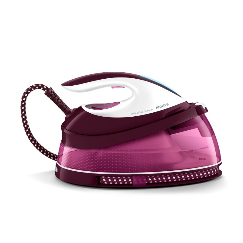 Philips GC7842 40 steam ironing station 1.5 L SteamGlide Plus soleplate Purple, White