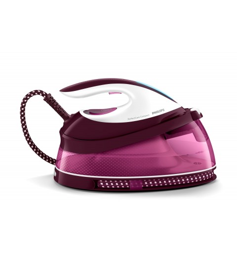 Philips GC7842 40 steam ironing station 1.5 L SteamGlide Plus soleplate Purple, White