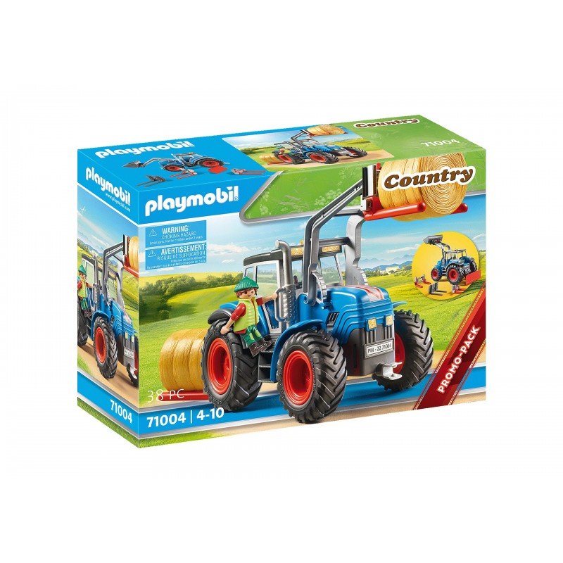 Playmobil Country Großer Traktor mit Zubehör