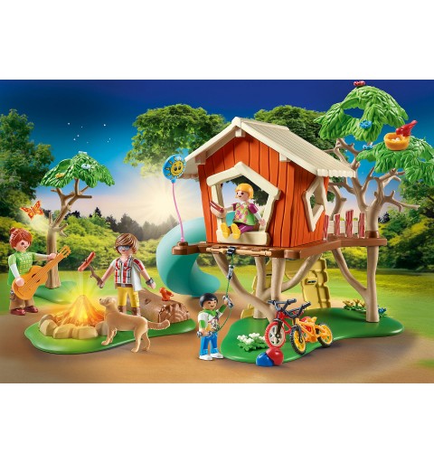 Playmobil FamilyFun Abenteuer-Baumhaus mit Rutsche