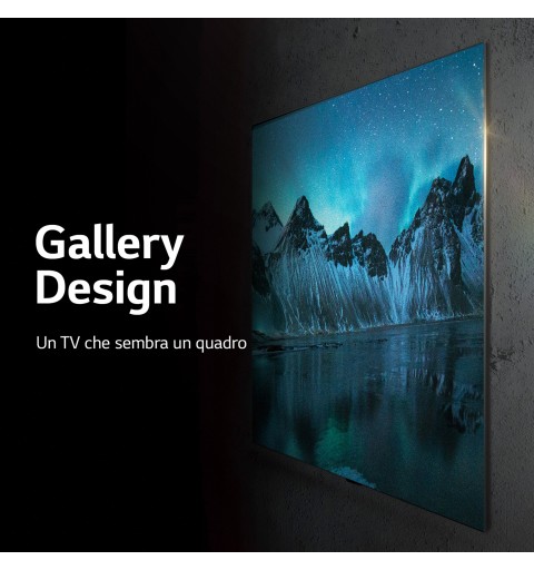 LG OLED evo Gallery Edition OLED55G26LA.API TV 139,7 cm (55") 4K Ultra HD Smart TV Wifi Argent