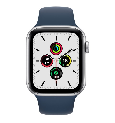 Apple Watch SE 44 mm OLED Plata GPS (satélite)