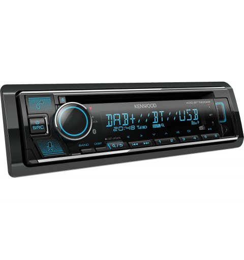 Kenwood KDC-BT740DAB receptor multimedia para coche Negro 50 W Bluetooth
