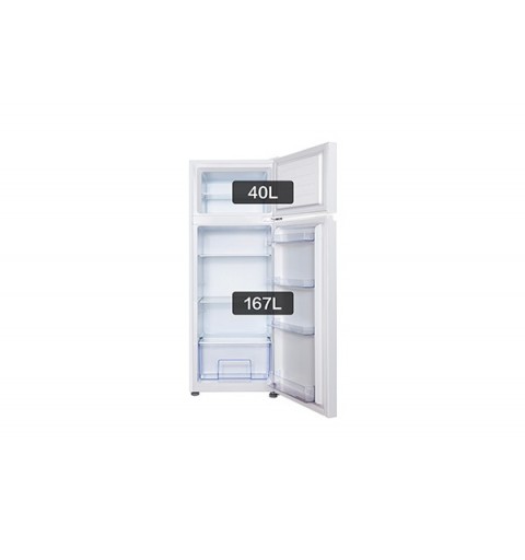 TCL RF207TWE0 réfrigérateur-congélateur Autoportante 207 L E Blanc