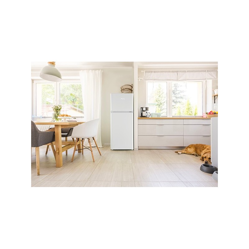 TCL RF207TWE0 fridge-freezer Freestanding 207 L E White