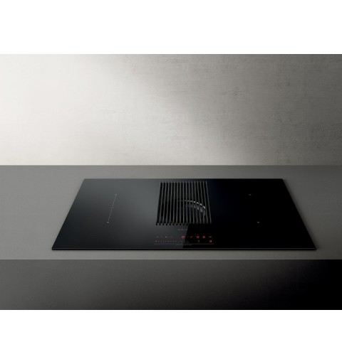 Elica NIKOLATESLA PRIME BL F 83 Noir Intégré (placement) 83 cm Plaque avec zone à induction 4 zone(s)