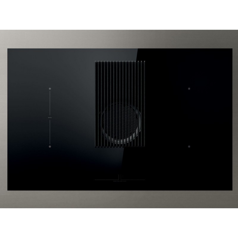 Elica NIKOLATESLA PRIME BL F 83 Noir Intégré (placement) 83 cm Plaque avec zone à induction 4 zone(s)