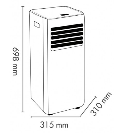 Argoclima Iside 65 dB Bianco