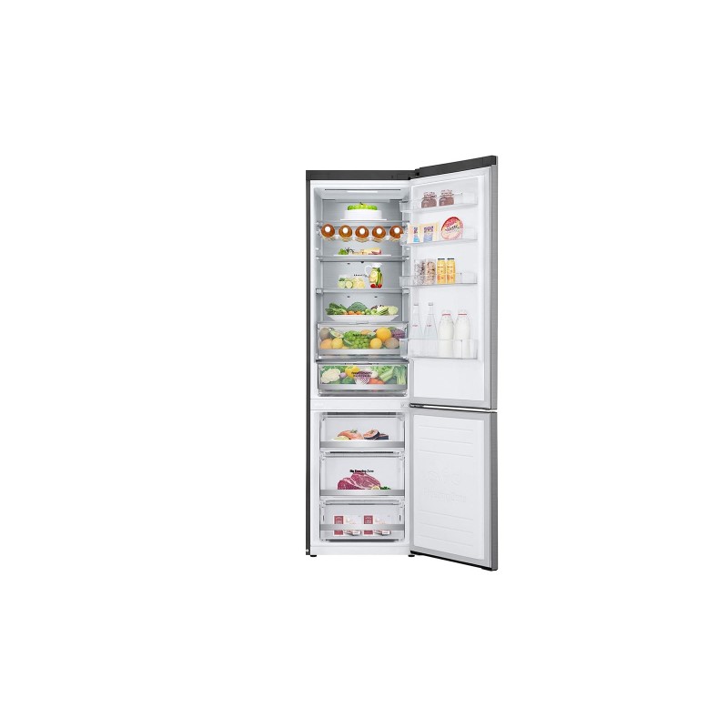 LG GBB72PZUGN.APZQEUR frigorifero con congelatore Libera installazione 384 L D Acciaio inossidabile