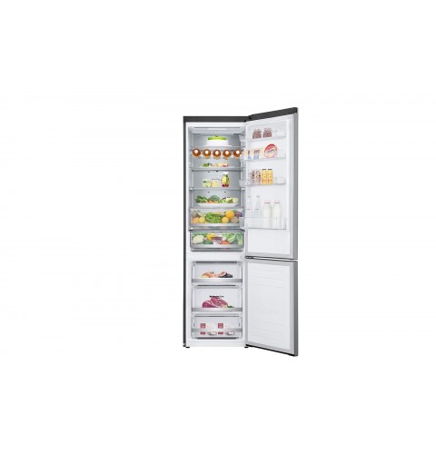 LG GBB72PZUGN.APZQEUR frigorifero con congelatore Libera installazione 384 L D Acciaio inossidabile