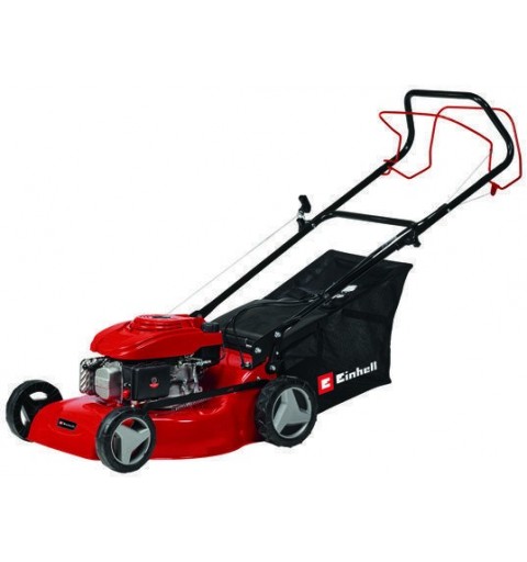 Einhell GC-PM 46 4 S Marcher derrière un tracteur tondeuse Essence Noir, Rouge